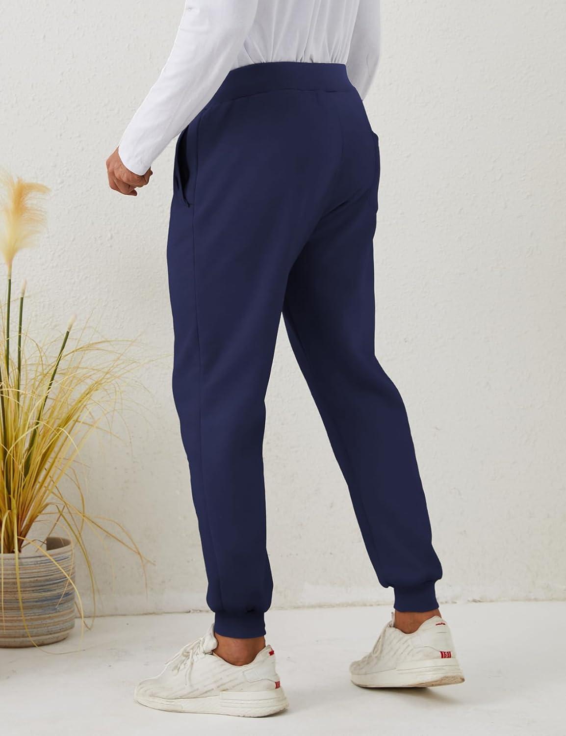 imageGihuo Men Sweatpants Sherpa Fleece Lined Sweatpants Winter Thermal Active Outdoor Sports Track Jogger Pants02 Navy