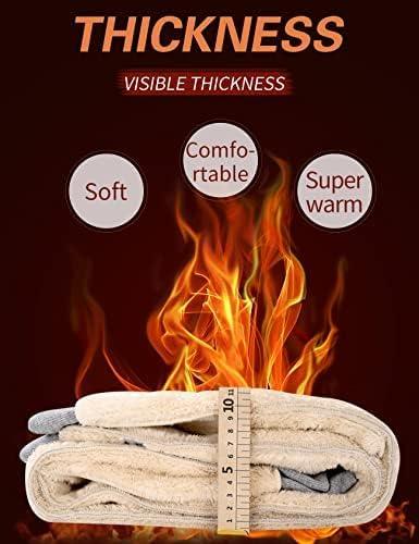 imageGihuo Men Sweatpants Sherpa Fleece Lined Sweatpants Winter Thermal Active Outdoor Sports Track Jogger Pants03 Dark Grey